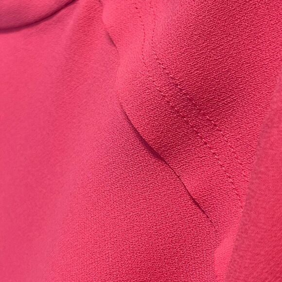 BANANA REPUBLIC Dress Size 10 Pink Flounce Shift Dressy Cocktail Party Summer - Picture 14 of 16